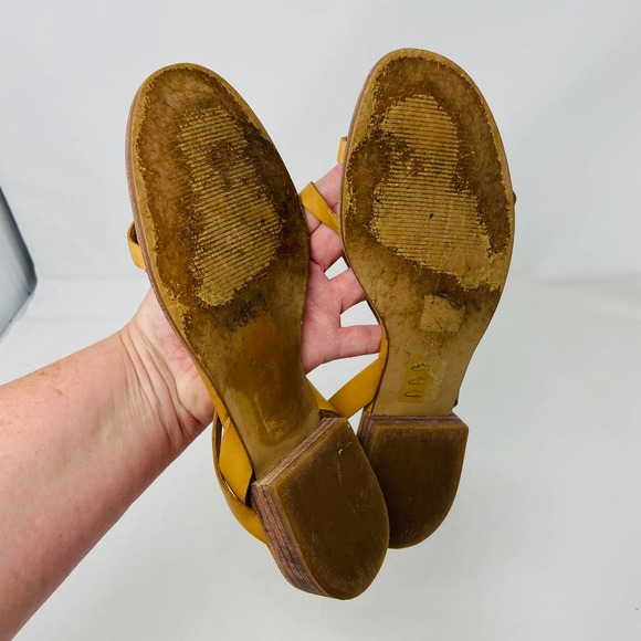Madewell Tan Leather Heidi Slingback Sandal, Size 8.5 (GUC) - Picture 11 of 14